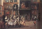 Peter Paul Rubens The Great Salon of Nicolaas Rockox's House (mk01) painting